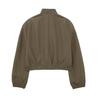 Summer 2024 Women's European-American Style Bomber Jacket with Large Pockets