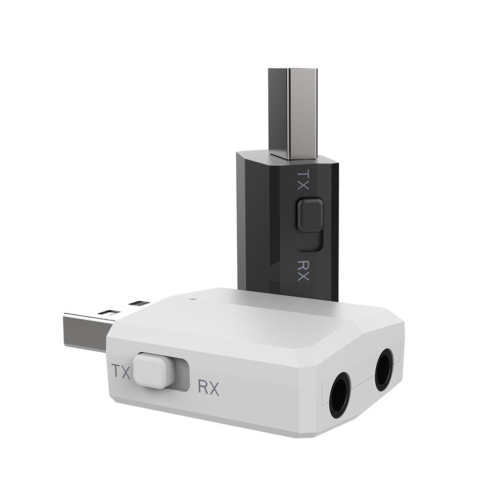 Buy Usb Bt 5.0 Transmitter Receiver 3 In 1 Edr Adapter Dongle Mini 3.5mm Aux Wireless Bt Adapter