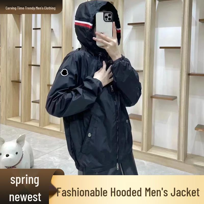Trendy Unisex Korean-Style Slim Fit Hooded Jacket - New Spring Arrivals