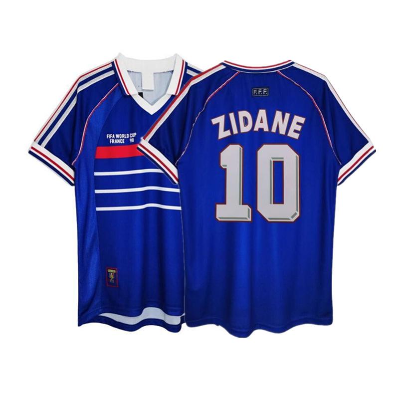 Vintage jersey football jersey classic national team jersey Beckham Zidane Messi C Ronaldo S
