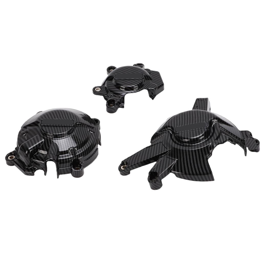 3PCS Motorcycle Engine Cover Set Anti Collision Glass Fiber Nylon Engine Protection Cover Replacement for CBR650R 2021