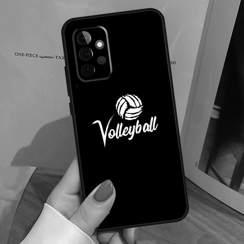 Volleyball Sport Phone Case For Samsung Galaxy A32 A52 A12 A53 A33 A23 A13 A54 A34 A14 A51 A15 A25 A35 A55