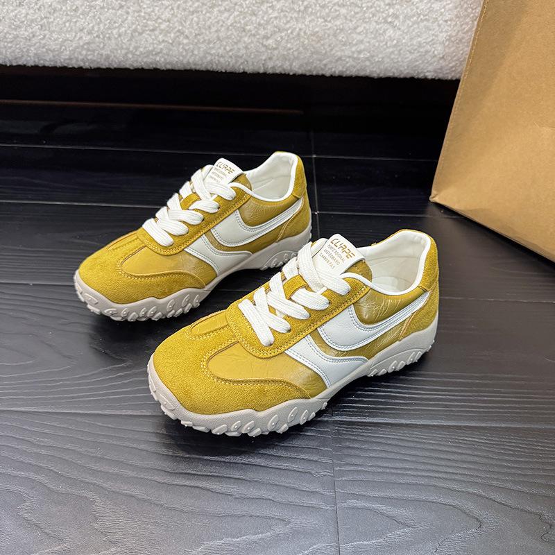 Women's shoes spring 2025 new non-slip women's shoes comfortable sports versatile fashion casual shoes