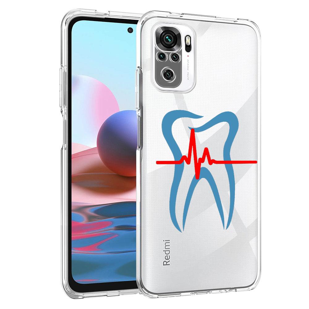 

Чехол для телефона Милый Зуб Врач Зубы Для Xiaomi Redmi Note 8 10 11 Pro Plus 9S 9 7 8T 9C 9A 8A K40 Pro+ Мягкий Силикон Прозрачный Чехол Redmi Note 8T