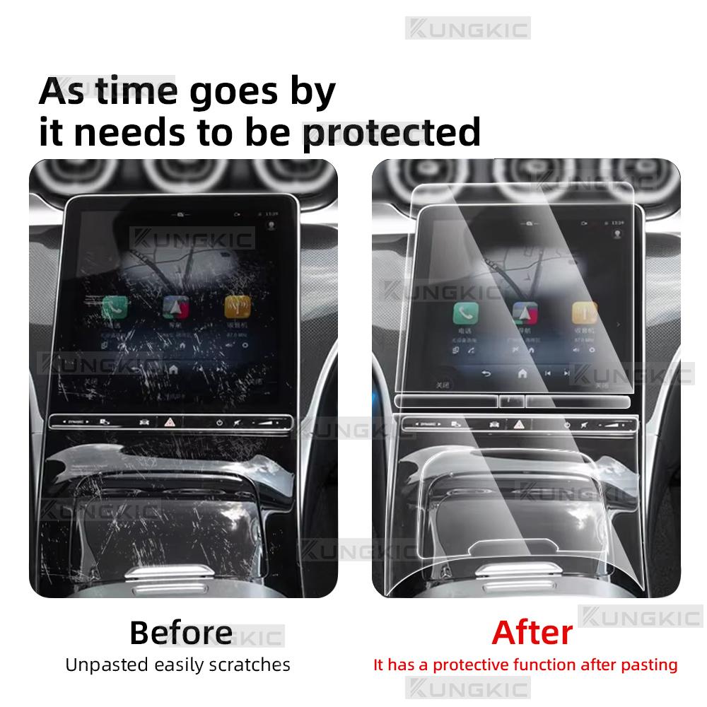 Automotive Interior Protective Film For Porsche Panamera 2017 2018 2019 2020 Transparent Sticker LHD RHD Door Panel Style A/B