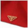 Auth PRADA Canapa Tote Bag Red Canvas BN1872 pr9946dd Used