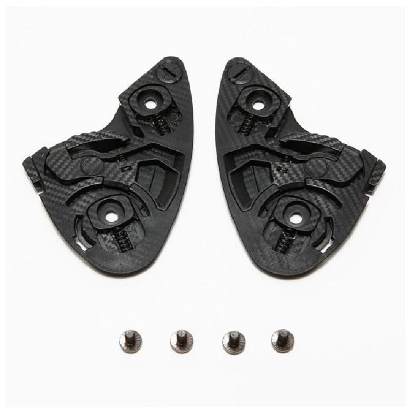 1 Pair Helmets Visors Base Plate & Screw Motorcycle Helmets Face Windshield Visors Base for CWR-1 Easy Installation