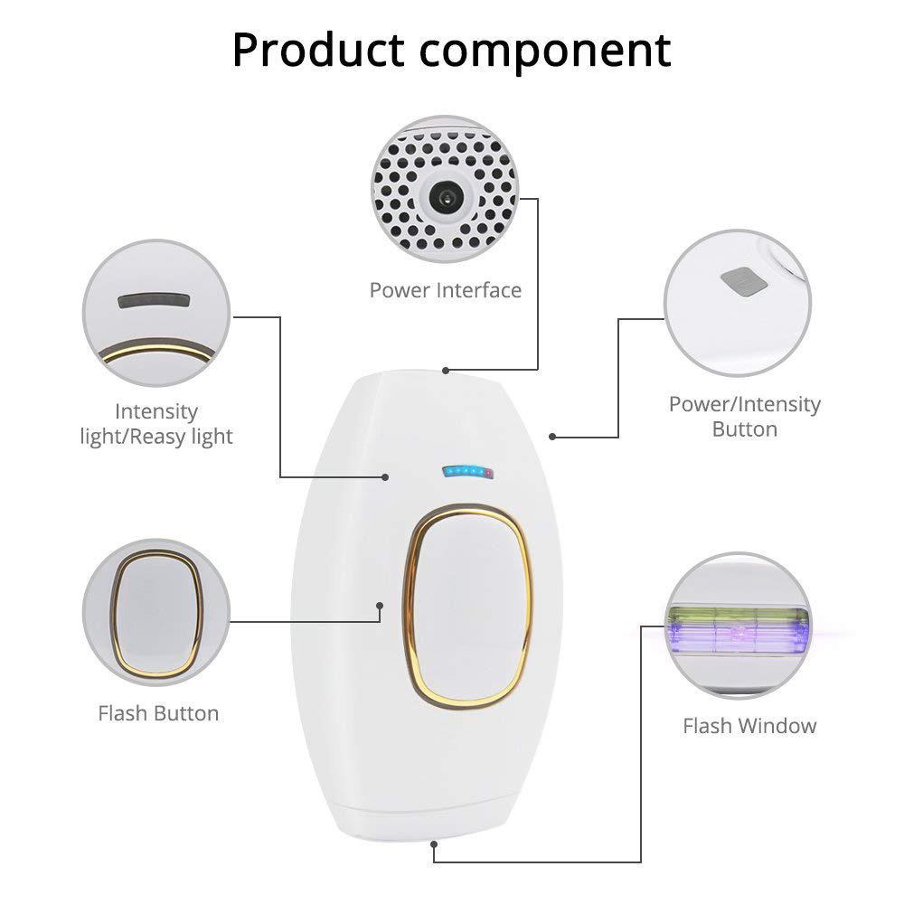 881 IPL Laser Hair Removal Device - Painless, Full Body Beauty Instrument