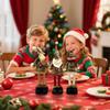Christmas Cloth Doll Decoration Telescopic Long-Leg Reindeer/Snowman/Santa Claus Shelf Table Centerpiece