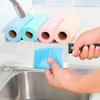 1 Roll Disposable Non-woven Dish Cloth Home Kitchen Cleaning Appliance, 50 Sheet/Roll Random Color
