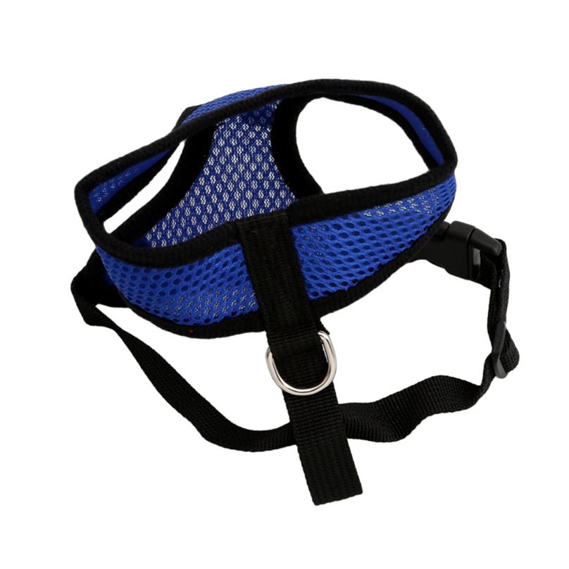 Adjustable Dog Harness Nylon Mesh Vest Harness For Dogs Pets Collar Pets Chest Strap Leash Vest Rope