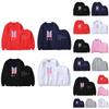 BTS-Sweatshirt mit Printmuster und Fleecefutter für jugendliche Fans