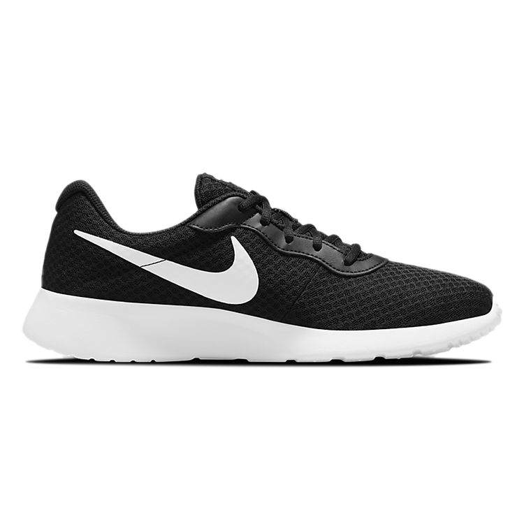 Nike Tanjun Black White Men Sneakers Barely-Volt DJ6258-003