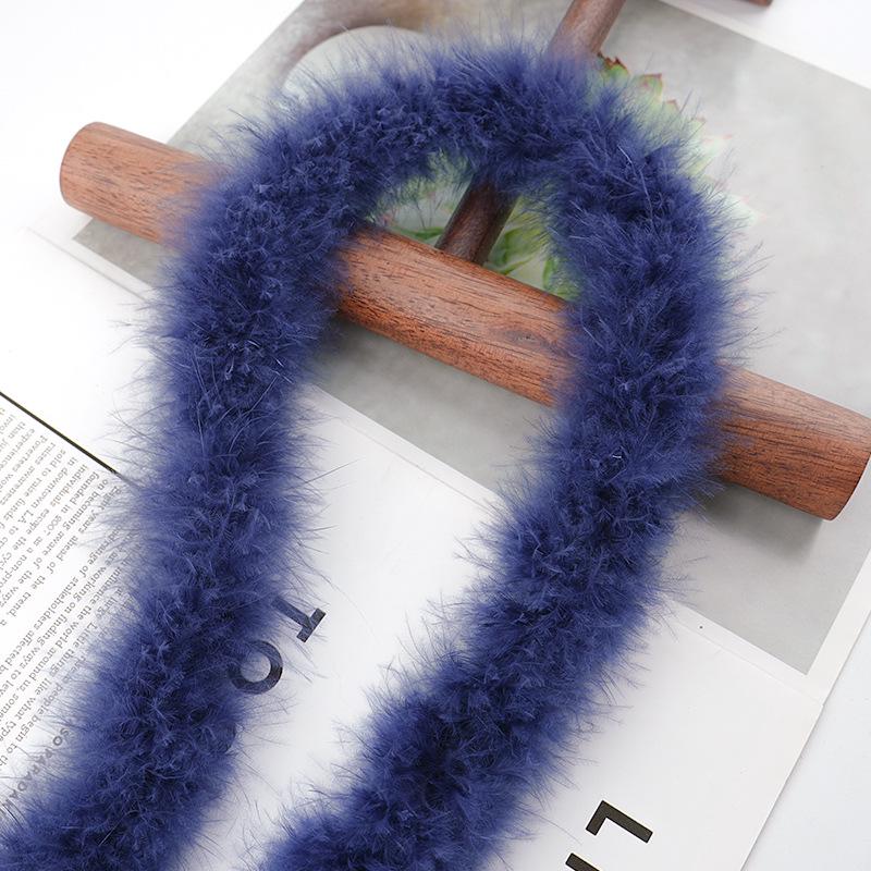 Colorful Turkey Feather Strips for DIY Crafts and Christmas Decorations