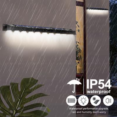 4/6/8/10 LED Solar Powered Wall Light Waterproof Garden Landscape Light Decor Sign Lights Solar Powered Lamp Atmosphere Light Fe