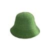 Womens Sun Hat Handmade Straw Bucket UV Protection Wide Brim Packable Travel Summer Cap Foldable Beach Breathable Sun Hat