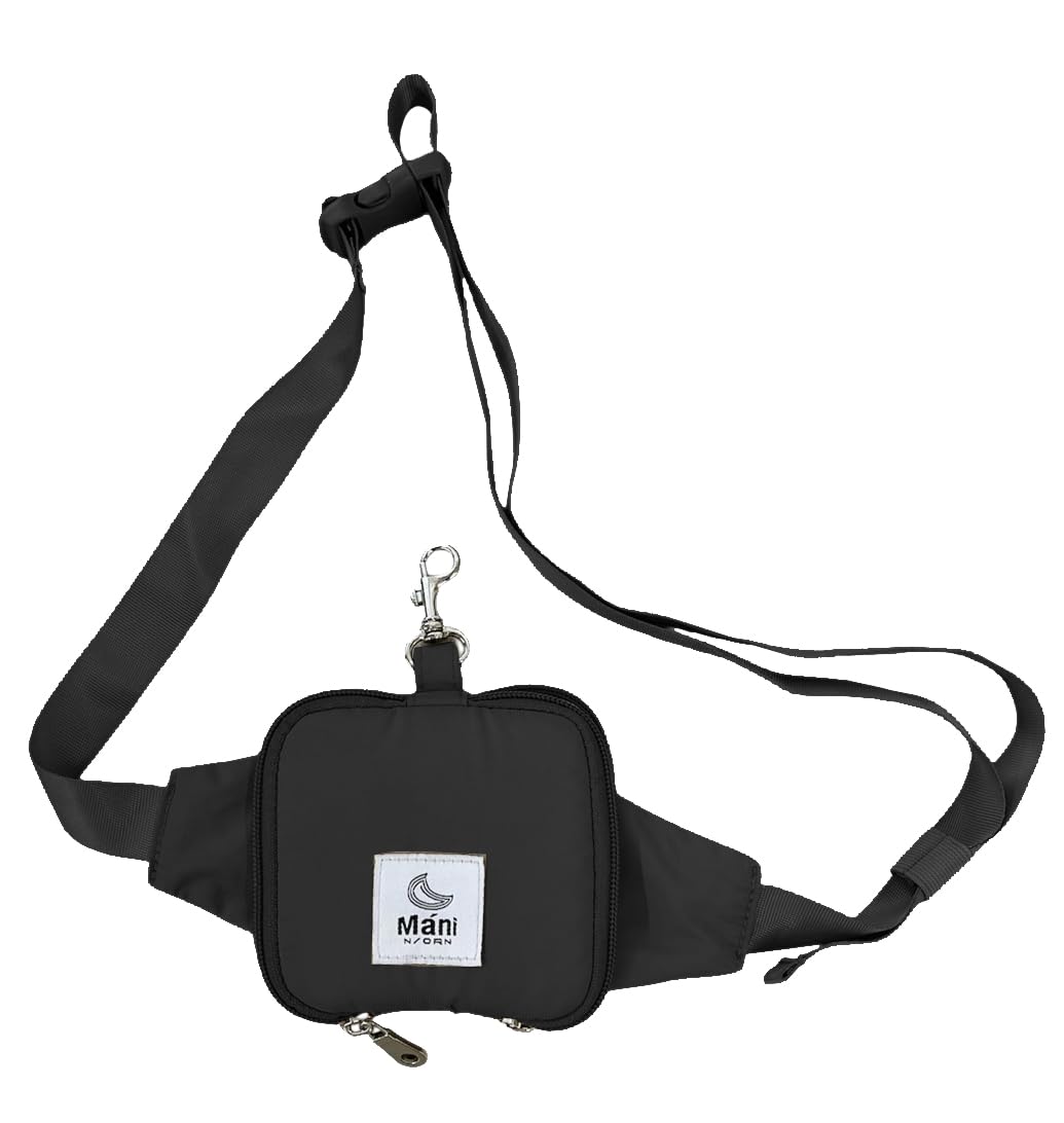 

Nornmani Детский поддерживающий карман Сумка-переноска для малыша Ночь 115 x 110 x 30 мм и аксессуар, Черный,