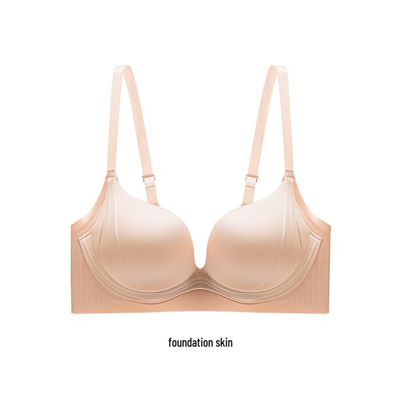 Comfortable Seamless Uplift Bra for Small-Chested Women - Breathable, Wire-Free, Soft Side Support