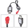 JST Plug Lithium Battery Charger Wire 7.2V Charging Cable Cord for Electric Toy Robot Remote Controlled Car 50cm