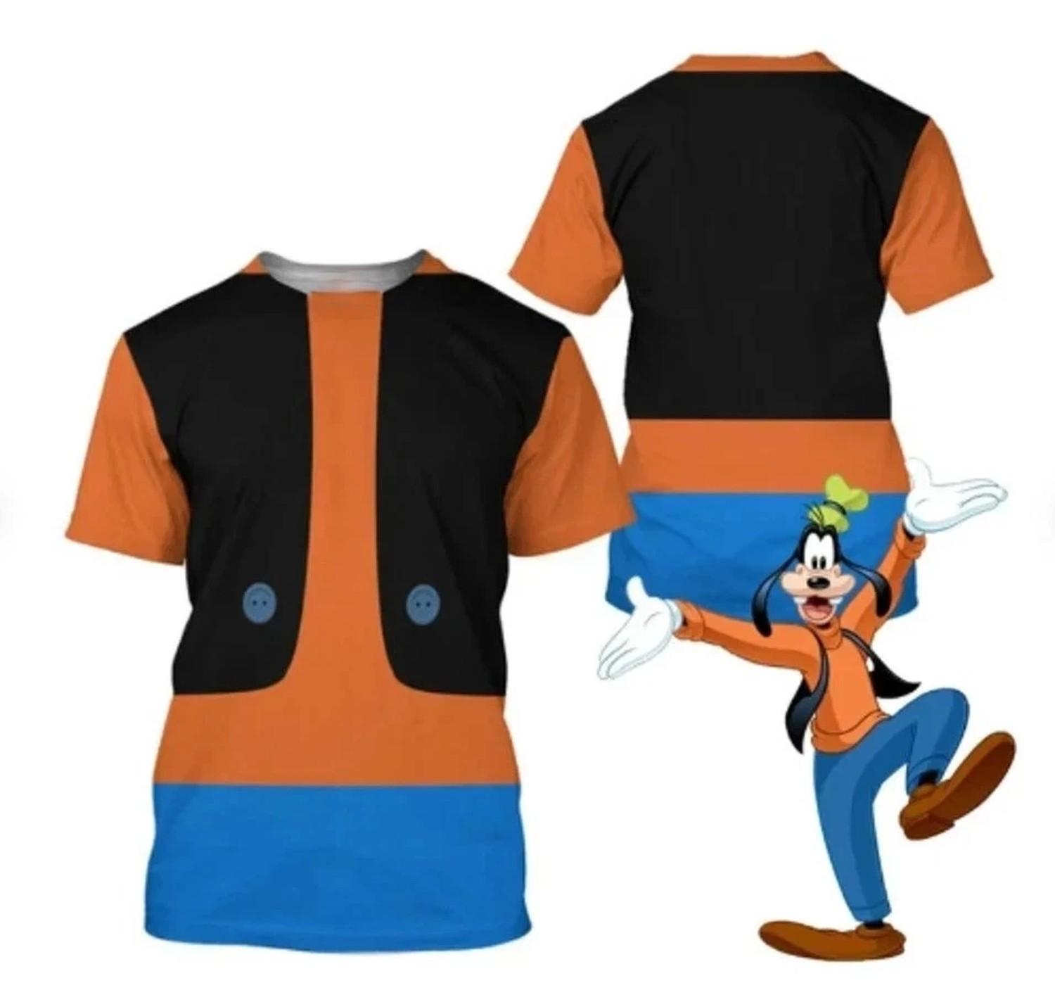 Goofy 3D Shirt Halloween Costume For Family Group T-shirt XXXL