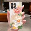Phone Case For Poco F6 Pro Redmi K70 Pro K70E Case Aesthetic Shell Luxury Fashion Butterfly Flowers Soft TPU Back Clear Cover