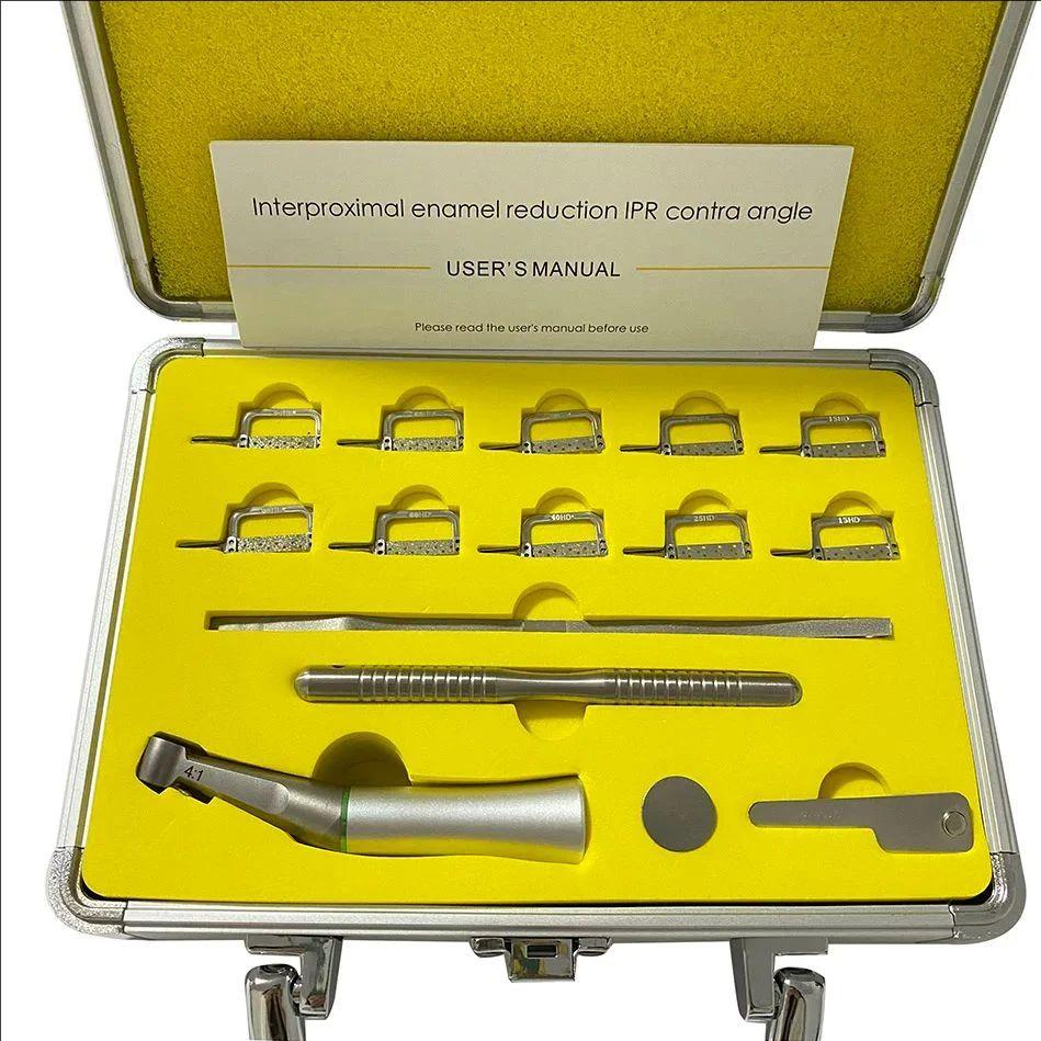 

1 коробка Стоматологический ортодонтический межпроксимальный редуктор эмали возвратно-поступательная система IPR стриппинг контраугольник ортодонтический инструмент