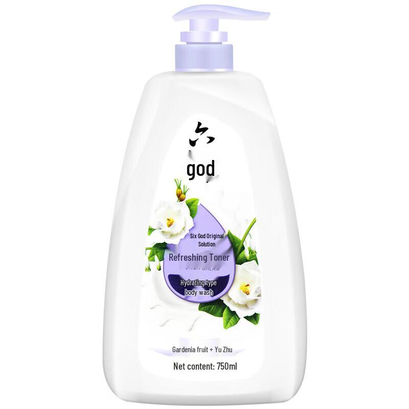 Liùshén Refreshing & Moisturizing Body Wash 3-Pack