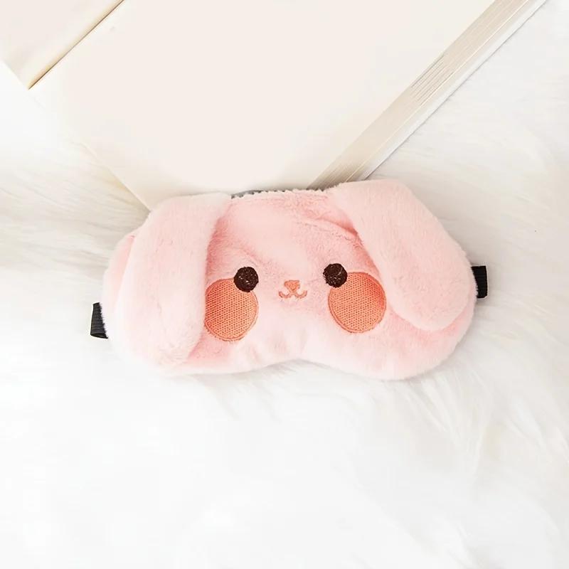 Cute Panda Eye Mask, Duck, Rabbit, Small Animal Nap Eye Mask, Suitable for Office and Home Use