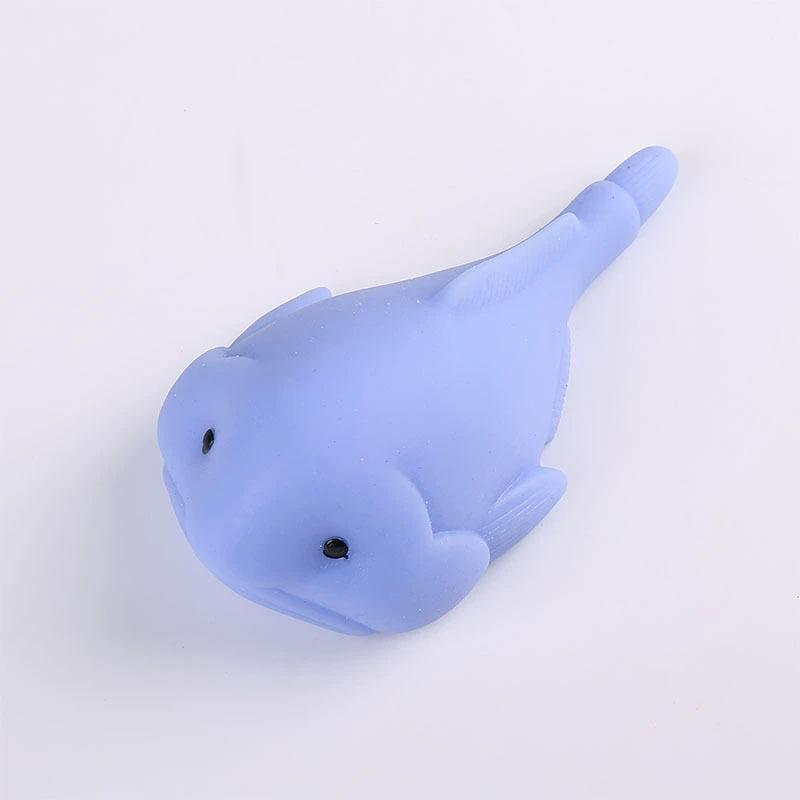 1Pc Blobfish Squeeze Toys Sensory Animal Soft Pop Fidget Toys for Kids Adult Stress Relief Game Party Halloween Christmas Gifts