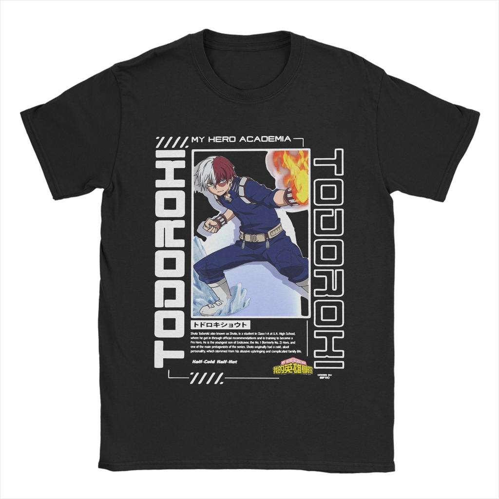 My Hero Academia Plus Ultra Gym T Shirts Men Women Pure Cotton Novelty T-Shirts Crew Neck  Tees Short Sleeve Clothes Printed