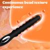 Silicone Bead Butt Plug & Anal Vibrator for Men and Women
