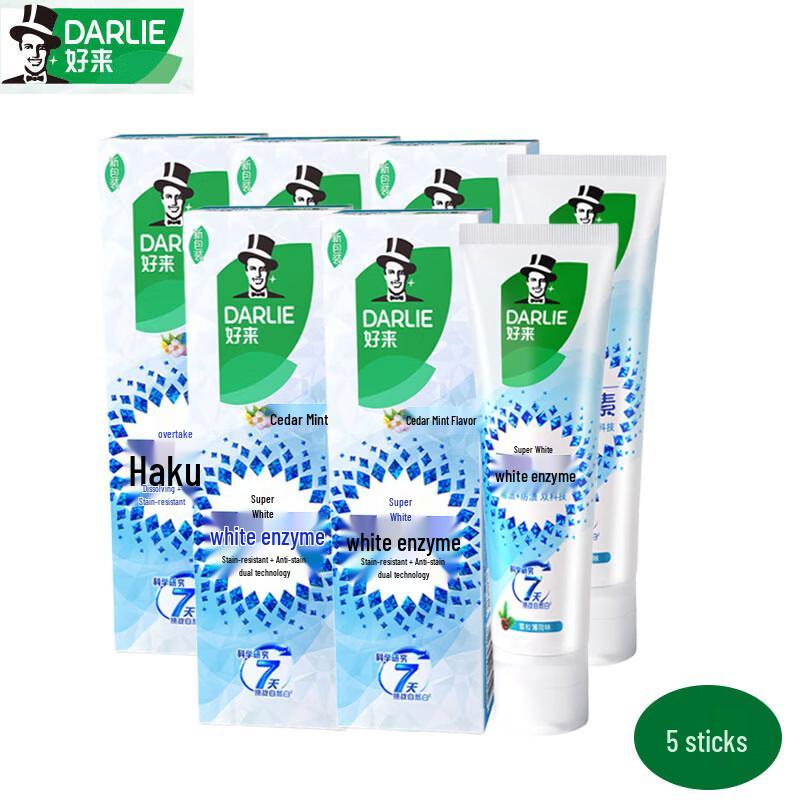 Зубная паста Darlie White Enzyme Кедр и Мята