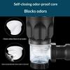 Flexible Drainage Outlet Pipe Heavy Duty PVC Material for Kitchen Bathroom Vanity Restroom Sinks