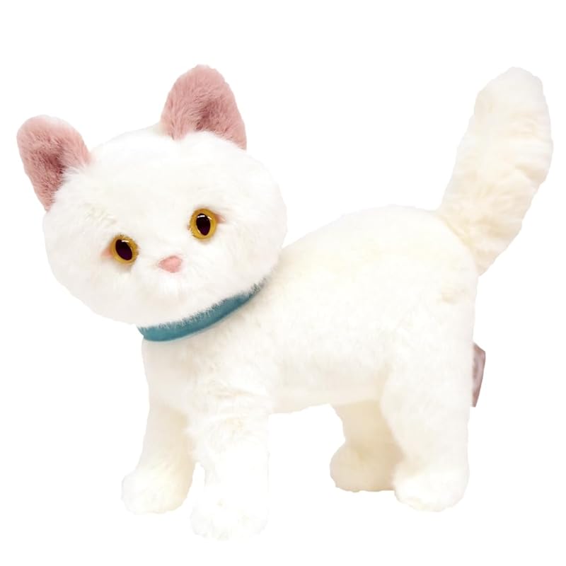 

sun lemon Jolly stuffed cat Turn around WH 16×9×16cm cute cute white JOLLY stylish cat P-9952