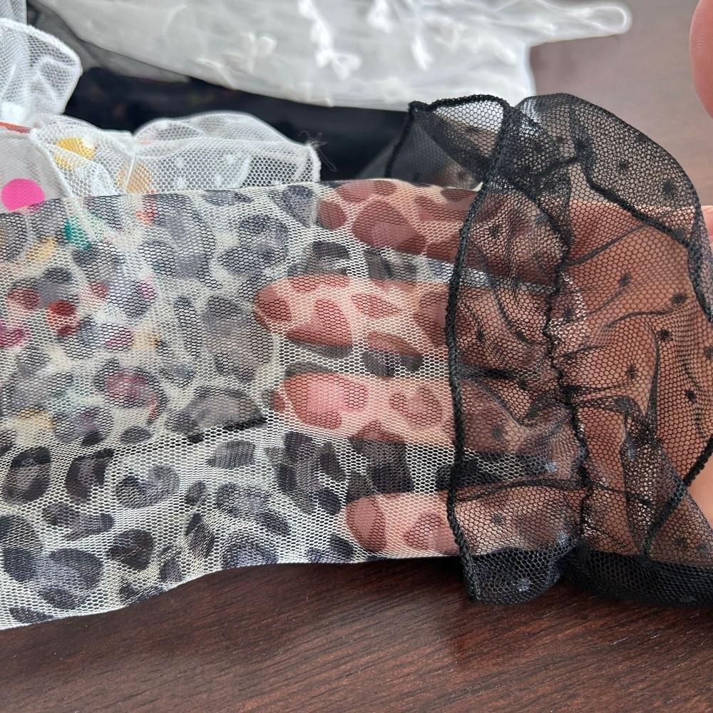 Bow Mesh Sunscreen Sleeves Breathable Bridal Gloves Sweet Long Fingerless Gloves Sun Blocking