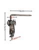 Universal Drum Cymbal Stand Clamp - Adjustable Drum Accessory for Cymbals