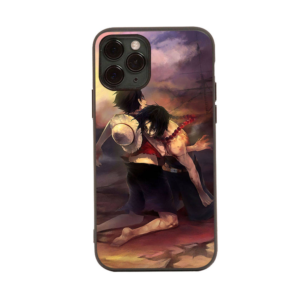 Case for Xiaomi Poco X6 X4 M5 M6 F5 F6 C65 C55 C50 C51 C40 Redmi Note 7 8 14C A3X 13C 12C 11 10A 9C Pro Black Sofe Cover WI48 One Piece Brother