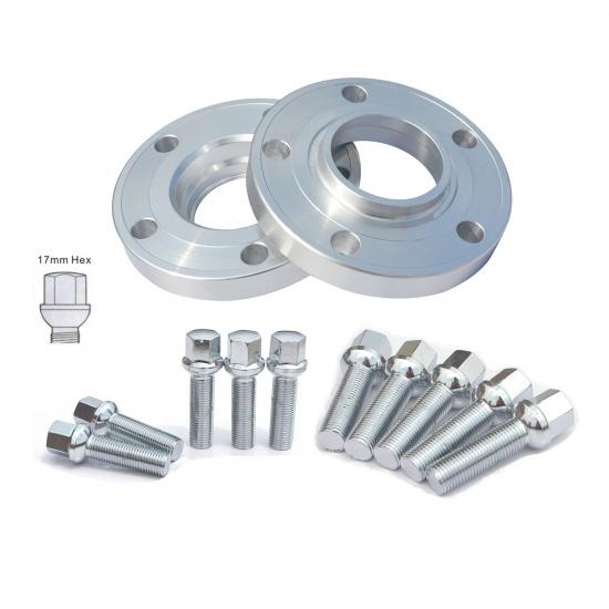 15/20MM 5x112-66.6 Wheel Hub Adapter+10pcs Bolts Wheel Spacer For Mercedes Benz E-class C-class CLA CLK GLK