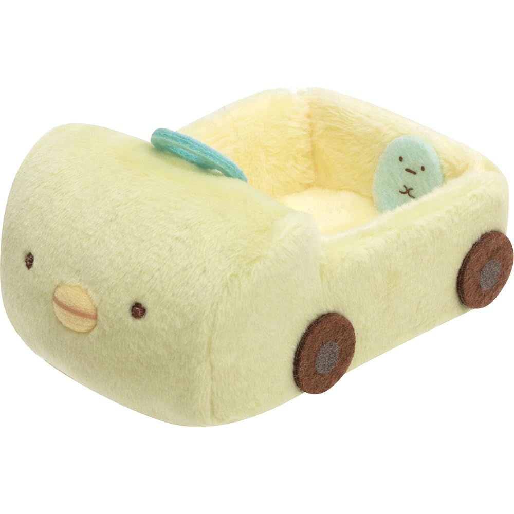 

San-X Sumikko Gurashi Плюшевая игрушка Машинка Пингвин 15 см Мягкая набивная игрушка