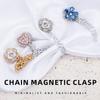 Legs Cuff Fixing Metal Buttons Clip Multi-Function Magnet Clips Magnet Clothing Pins  Trouser