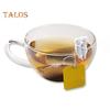 6Pcs Tea Bag Clips Food Grade Heat-Resistant Reusable Silicone Cartoon Cat-Shaped Tea Bag Holders Drink Markers