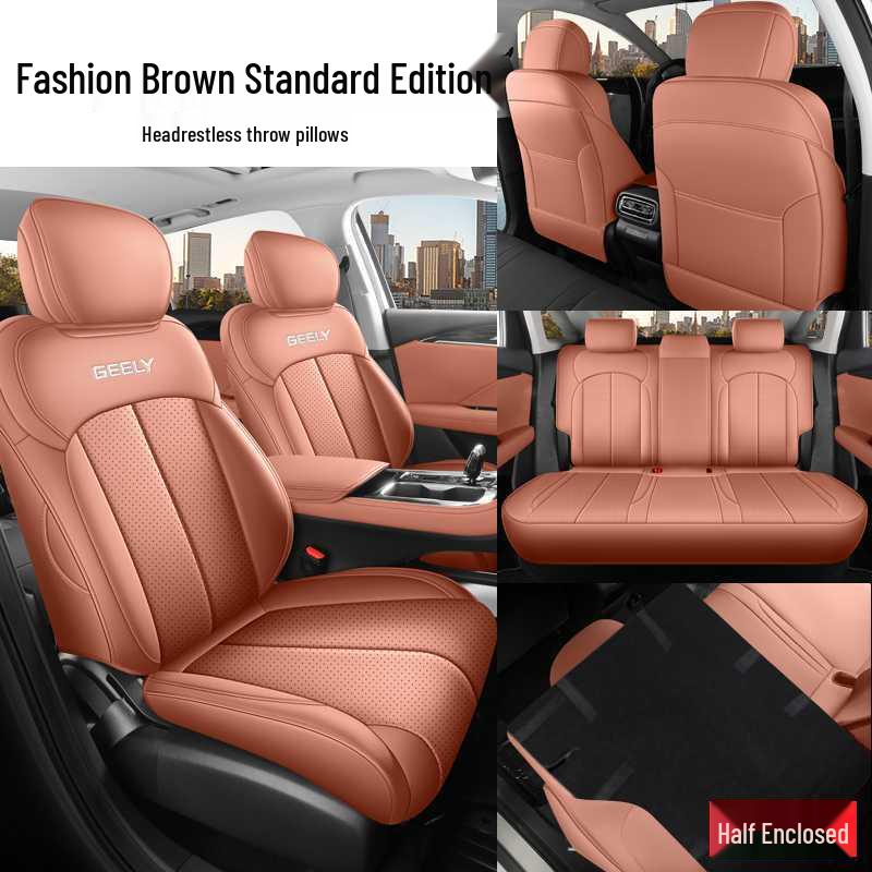 Premium Full Coverage Seat Covers for 2026 5th Gen Geely Emgrand, All-Season Car Seat Cushions
