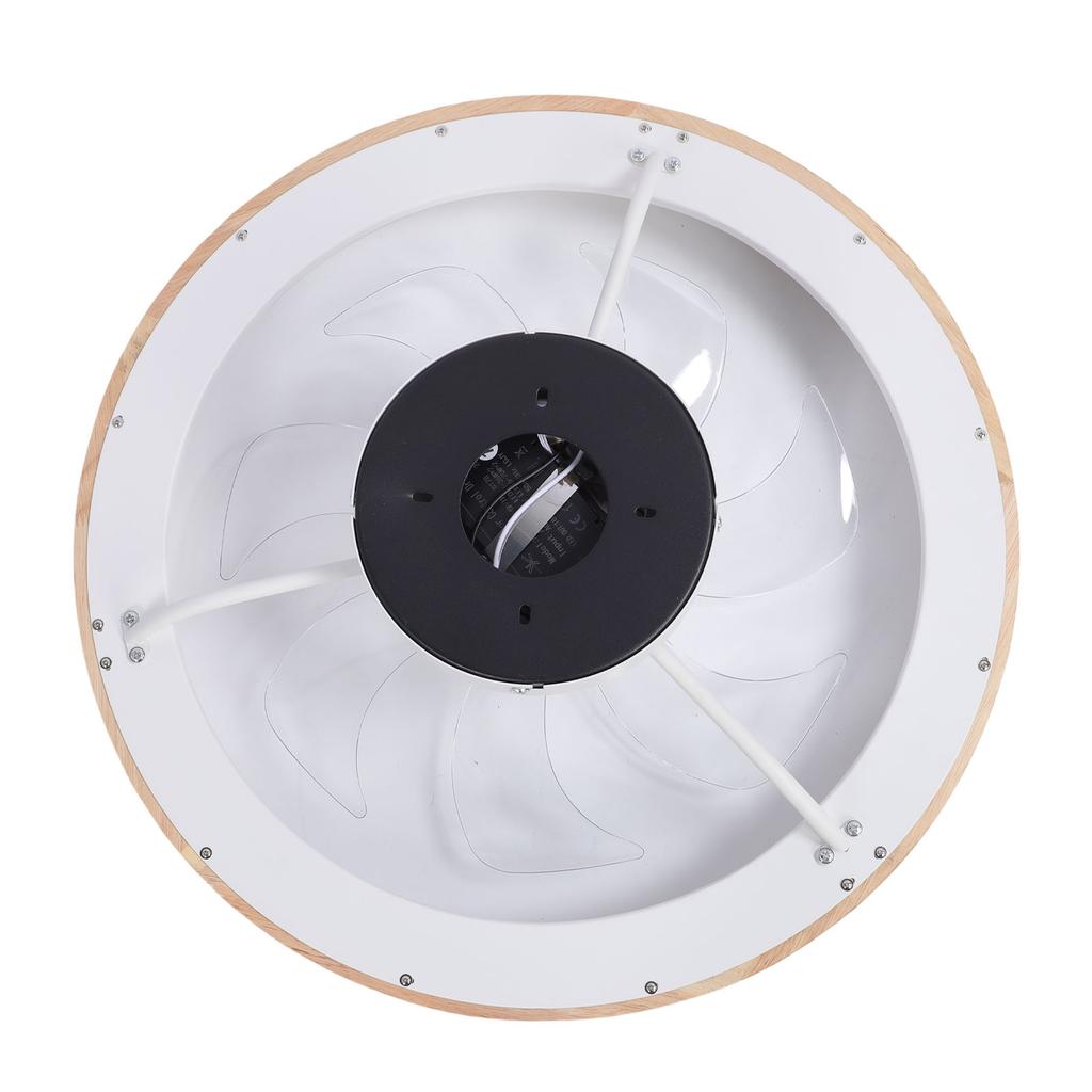 Flush Mount Ceiling Fan with Lights Remote 3 Color Temperature Dimmable Timing 6 Speeds LED Fan