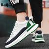 Mode Neue Herren Trendschuhe Lässige Sneaker Leder Bequem Mode Skateschuhe Student Sport Laufen Herren Slipper Rutschfest