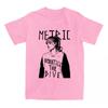 METRIC Romantisiere Den Tauchgang T-Shirts Unisex Streetwear Baumwolle Kurzarm Sommer Mode T-Shirt Lässig Damen Herren T-Shirts