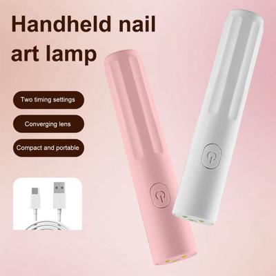 Mini Nagellampe Tragbar USB Wiederaufladbar Gel Lack Trocknen Härten UV LED Nagellicht Maniküre Trockner Home Nagelstudio Nagelkunst Werkzeuge