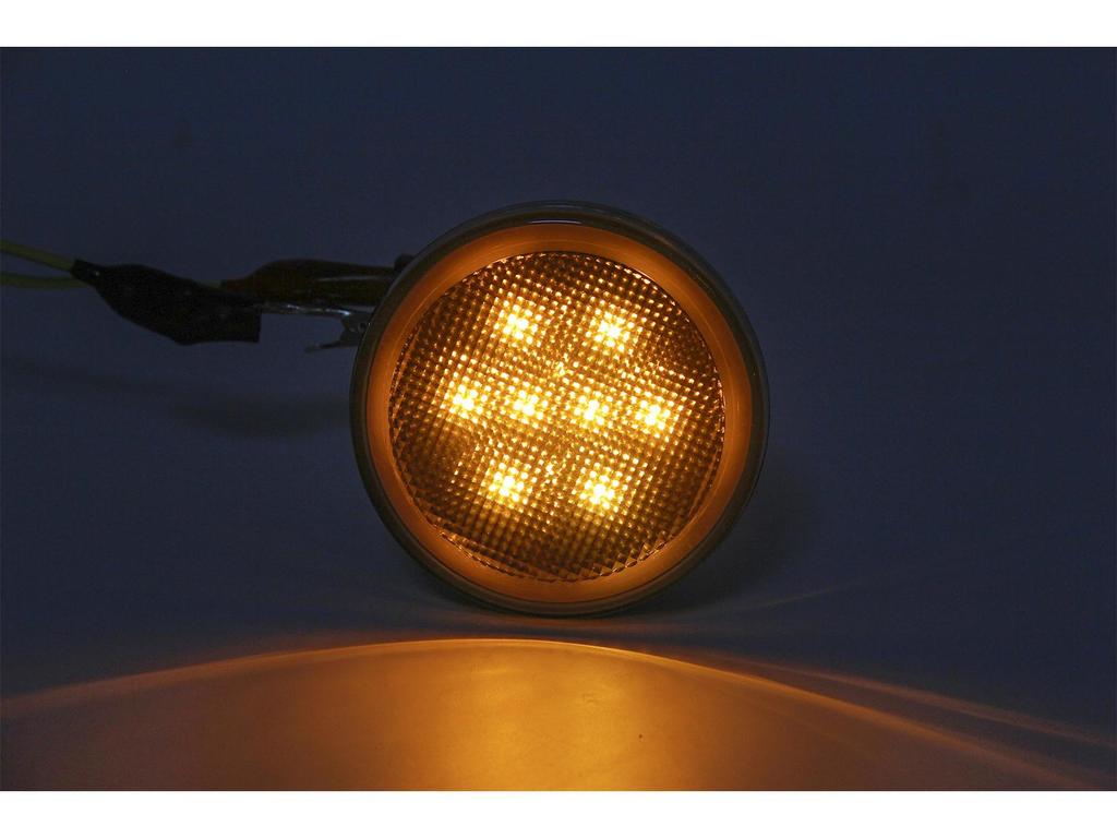 ABS LED Angel Eye Light Strip for Wrangler Jeep Middle Grille