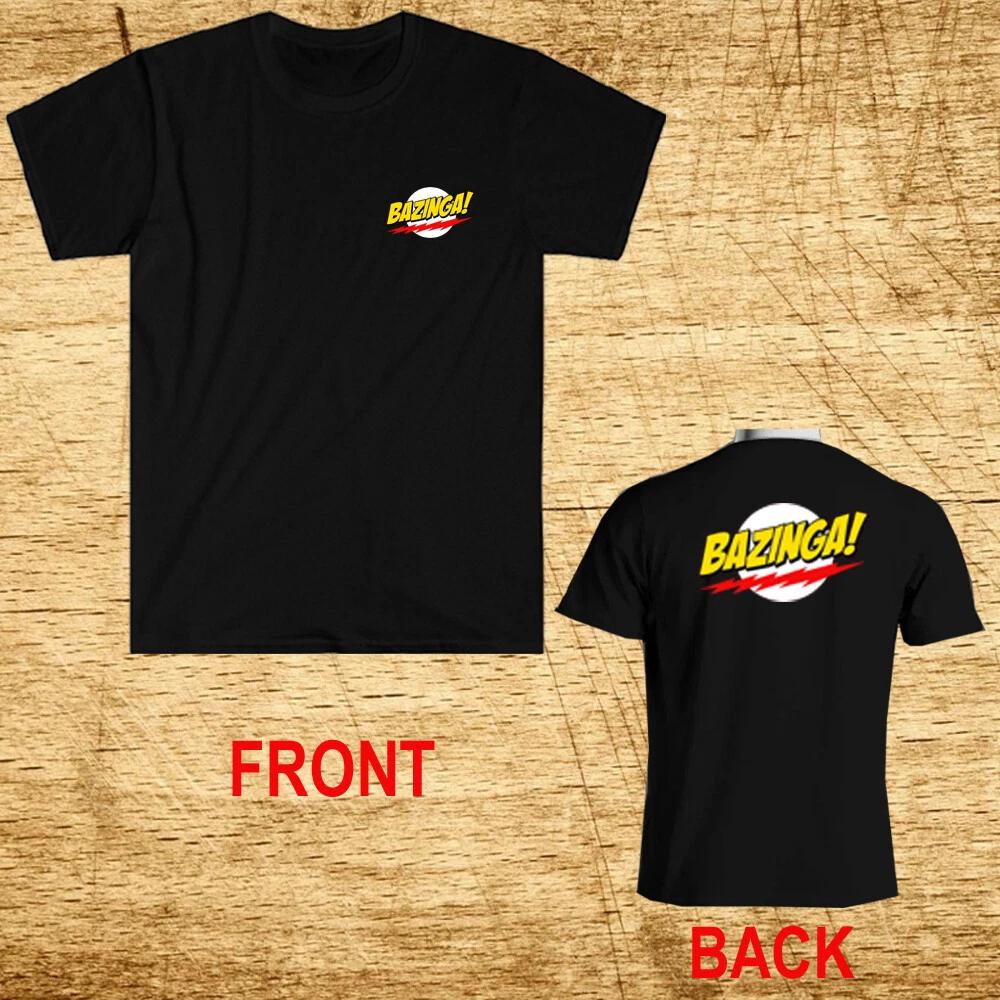 Men s and Women s T-shirts Bazinga TV Show Movie S