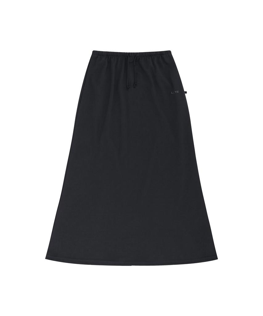 Leijiji Snuggy Pocket Long Skirt (3 Colors)