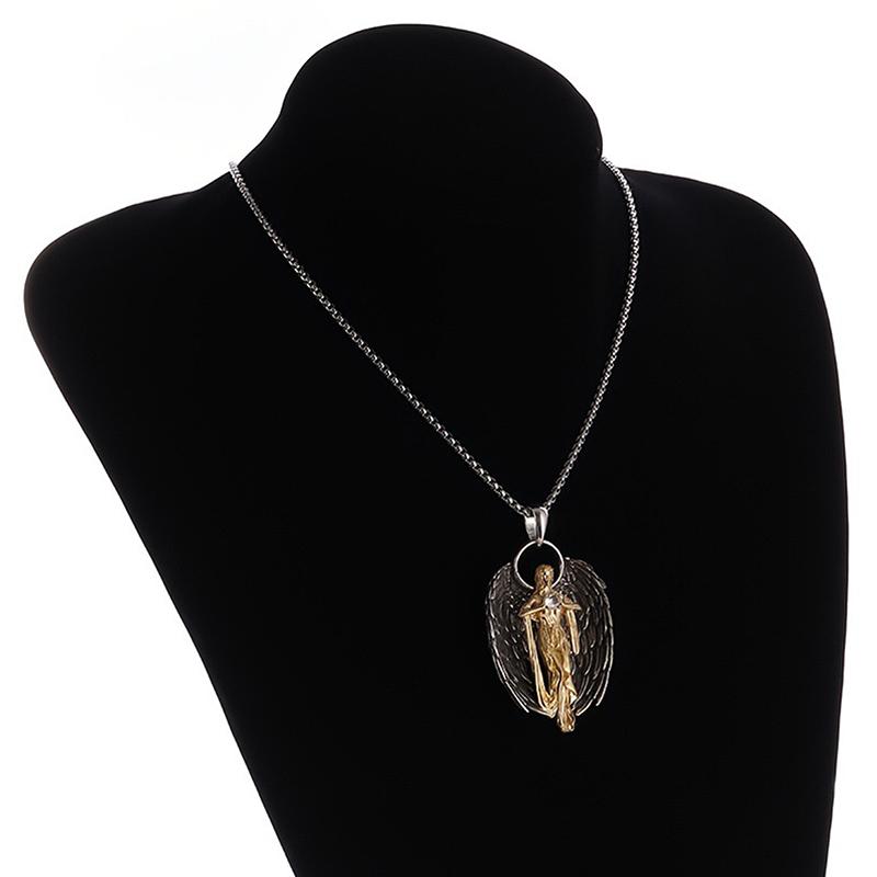 Archangel Saint Gabriel Holy Order Guardian Angel Protection Sacrament Men Women Pendant Necklace